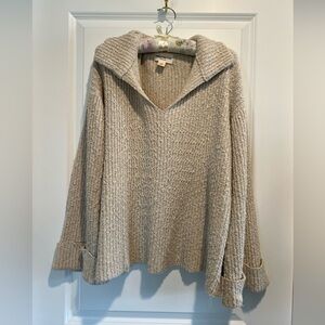 Indigo Luna Winterfall Cloud Cream Sweater